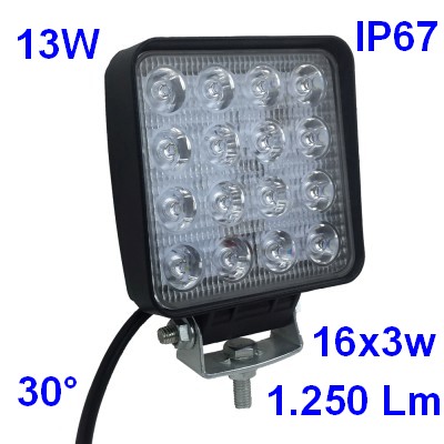 Faro Led Stagno IP67 13W 12v 24v Faro Led Stagno IP67 13W 12v 24v
